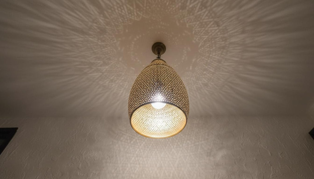 Moroccan brass ceiling lamp lighting ,Moroccan Boho Dome Pendant ,Light Fixture, Moroccan Lampshades  Decor Lighting