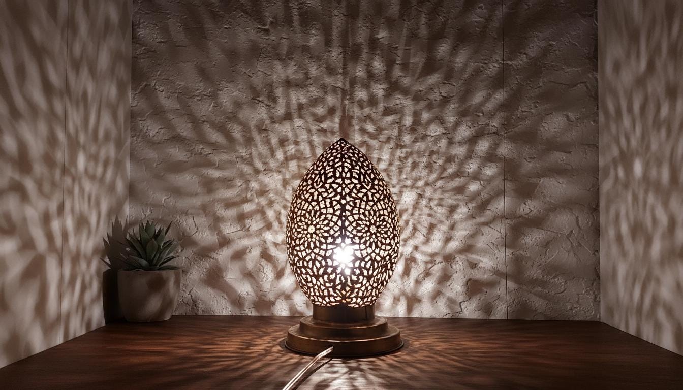 Handmade Moroccan Brass Table Lamp ,Handmade Moroccan Floor & Table Lamp , Moroccan light, Handmade bronze lamp, Art Deco Night Light