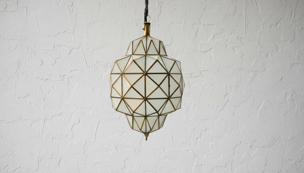 milky glass light , brass handmade Moroccan pendant light , Moroccan lighting style Elegance Filigrain suspension light /bedroom lights