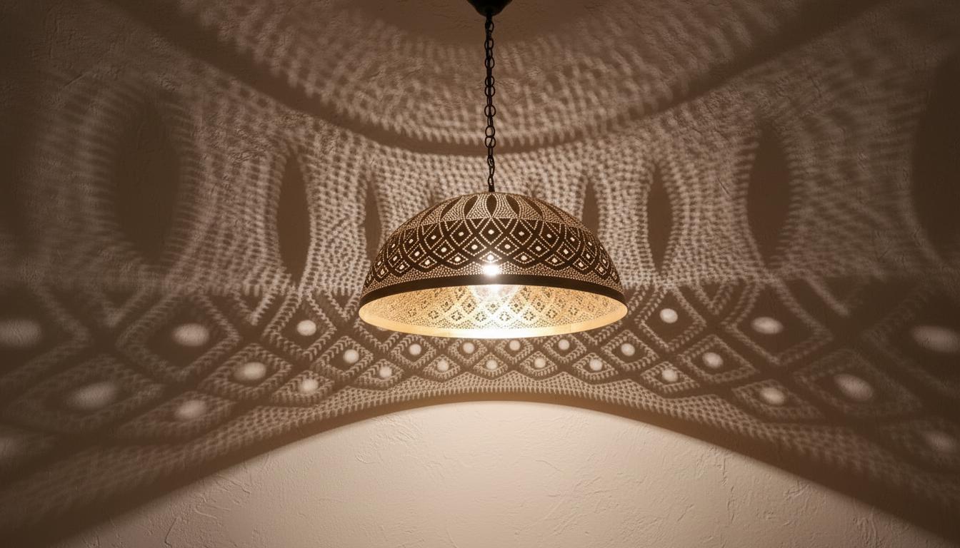 Handmade Hammered Brass Moroccan Pendant Light,Handmade Ceiling Fixture, Moroccan Ceiling Lights,Home Decor Lighting