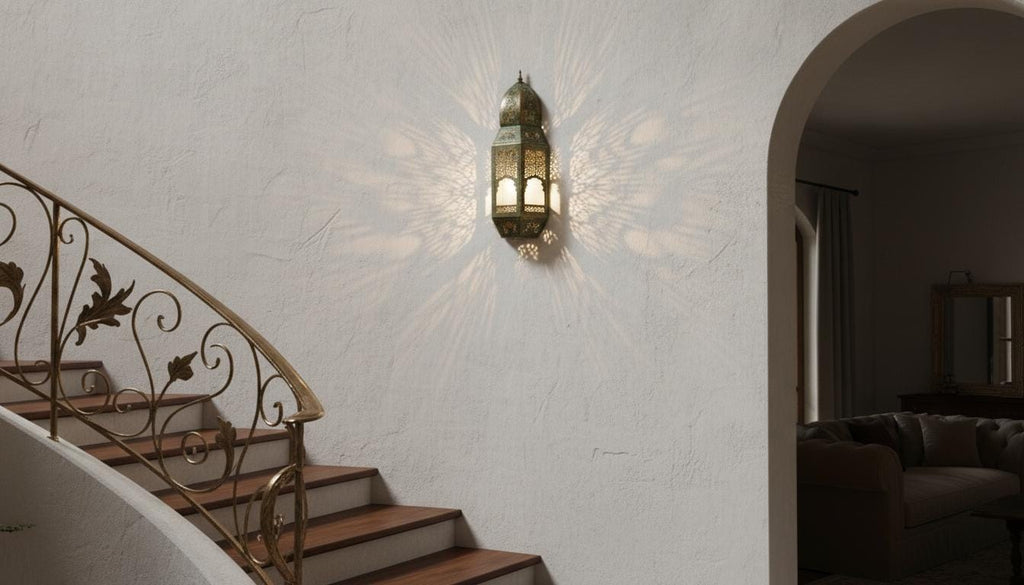 Moroccan Wall Brass Light, Moroccan Lamp,Brass Sconce Light Brass,Traditional Lighting Wall Lights in Home Decor,Art Decor Light Wall Sconce