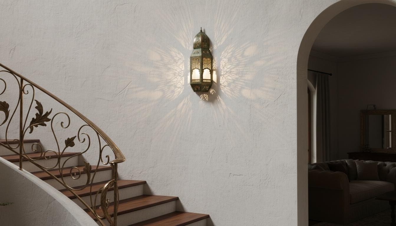 Moroccan Wall Brass Light, Moroccan Lamp,Brass Sconce Light Brass,Traditional Lighting Wall Lights in Home Decor,Art Decor Light Wall Sconce