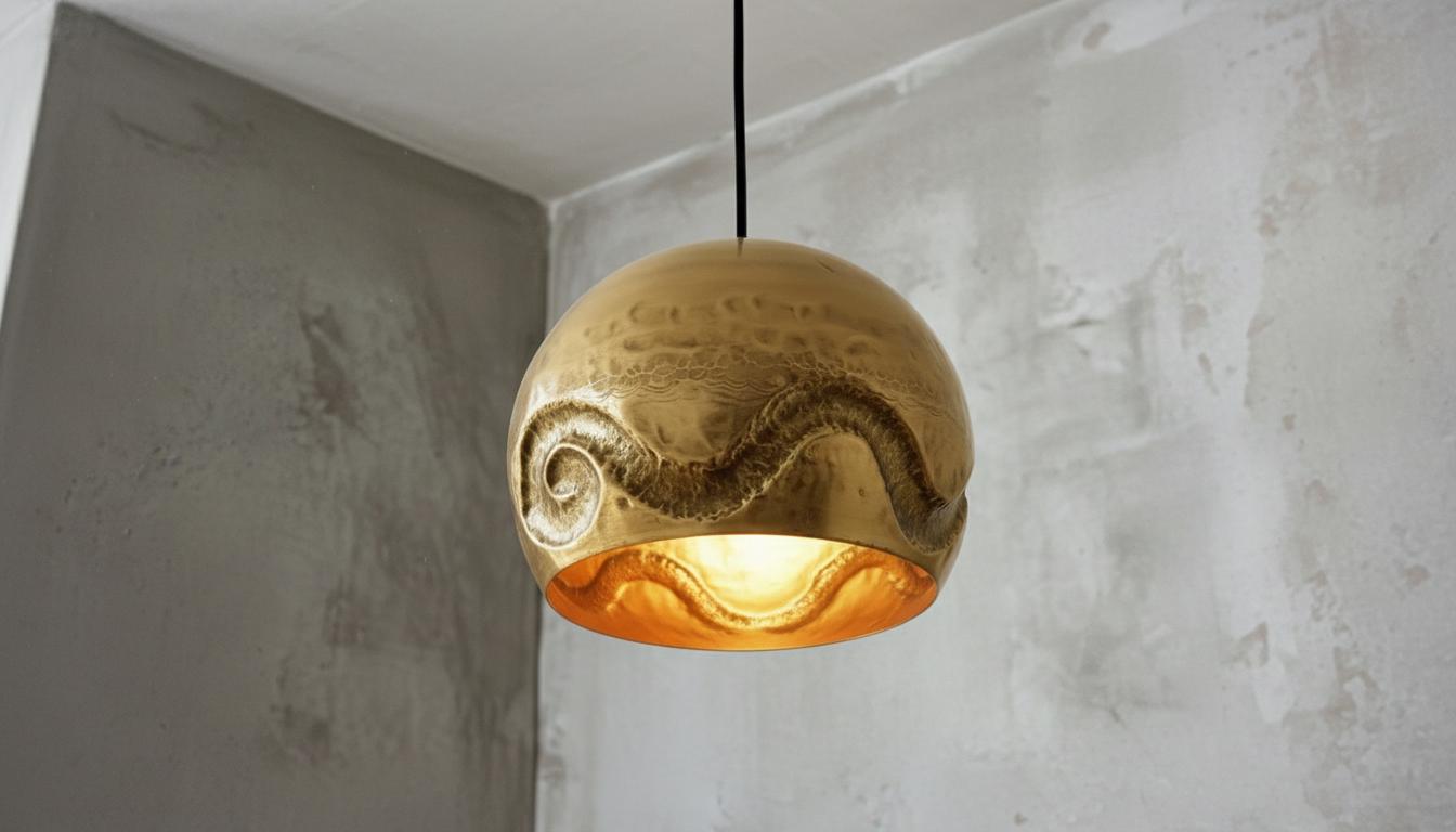 Handmade Moroccan Brass Dome Pendant – Hand Hammered Dome Lamp – Handmade Solid Brass Moroccan Ceiling Lamp, Farmhouse Lighting Fixture,