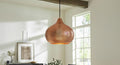 Handcrafted Hammered Copper Pendant Copper Pendant Light ,Modern Copper Dome Pendant Lamp, Copper Hanging Lamp,Boho Light,Dome Lamp