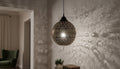 Handmade Moroccan Brass Lamp - Hammered Lampshade -Hanging Lamp Moroccan Ceiling Lamp, Handmade Chandelier,Brass Lamp,Morocco Brass lantern
