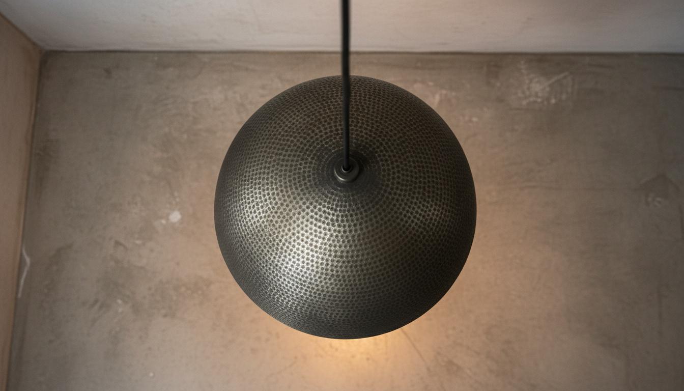 Black Brass Pendant Light , Brass Dome Ceiling Lamp , Hammered Brass Fixture , Black Industrial Ceiling Lamp , Modern Moroccan Home Lighting