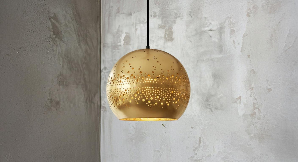 Modern Brass Dome Pendant Lamp, Hammerd Dome Lamp, Ceiling Dome Lamp, Copper Dome Light fixture, Rustic Chandelier