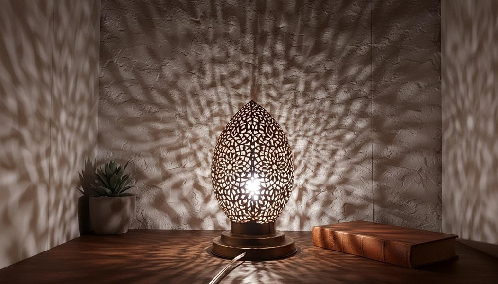 Handmade Moroccan Brass Table Lamp ,Handmade Moroccan Floor & Table Lamp , Moroccan light, Handmade bronze lamp, Art Deco Night Light