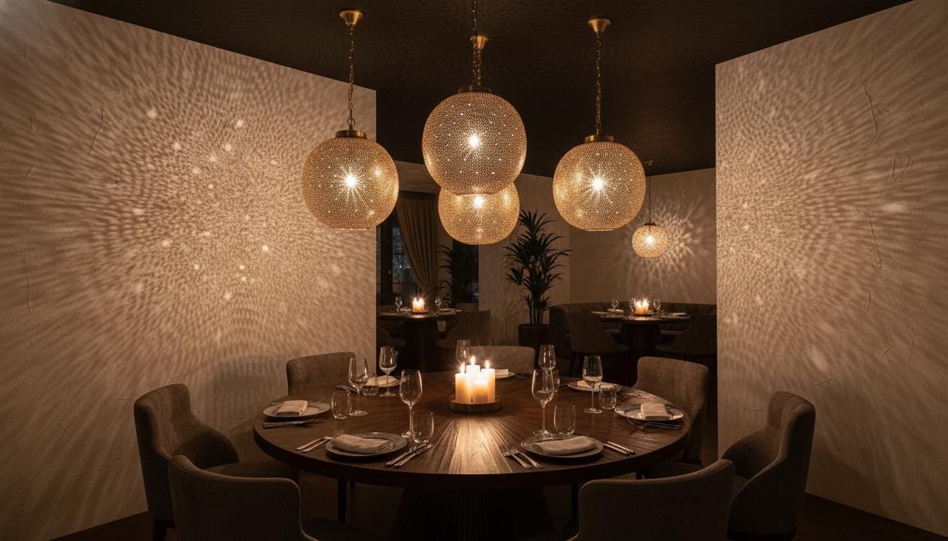 Handmade Moroccan Brass Pendant Light – Boho Hanging Lamp
