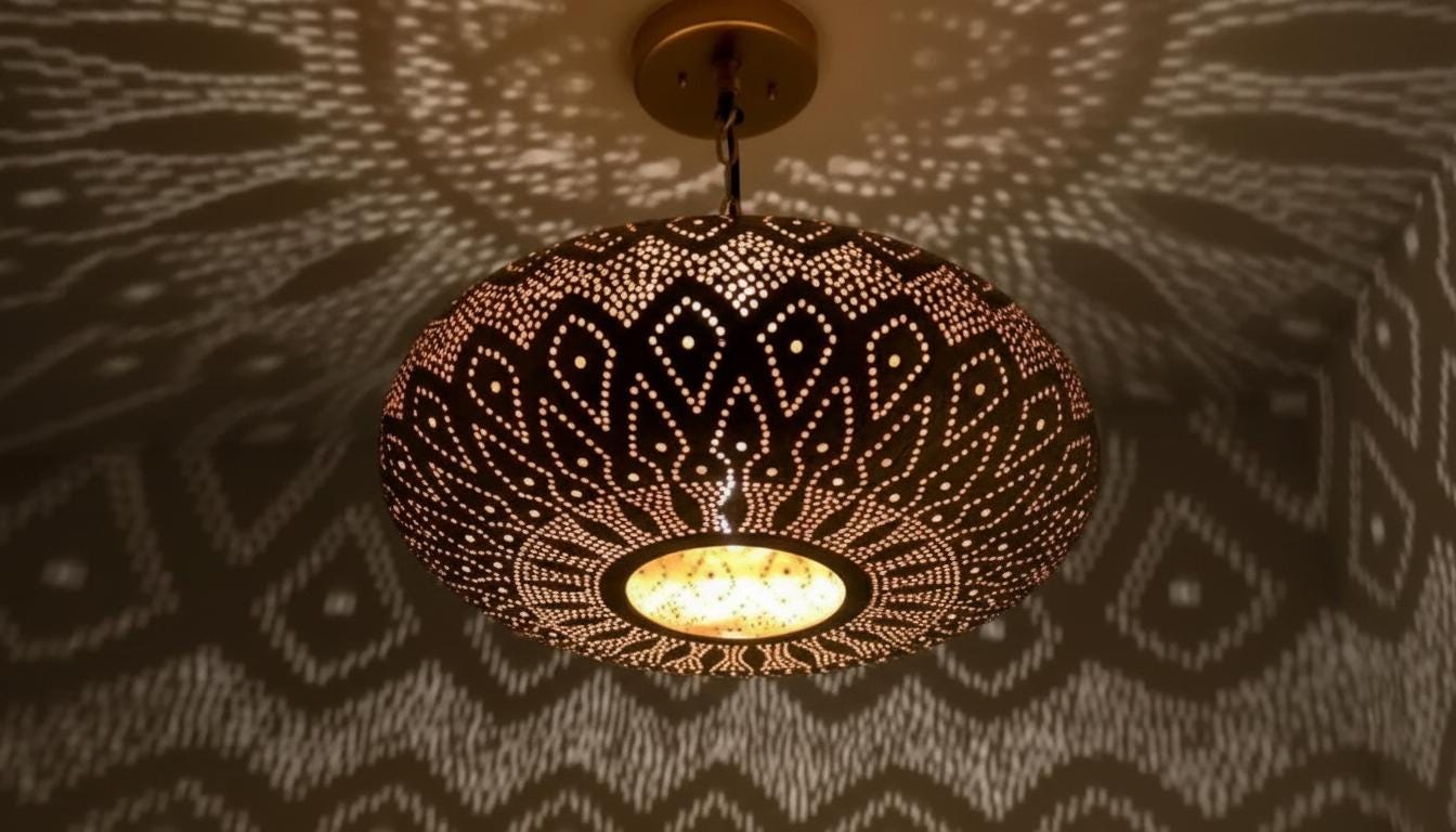 Moroccan pendant light, Brass lamp , Ceiling Light, Moroccan pendant fixtures , Hanging Lamp , Lampshades Lighting New Home Decor Lighting