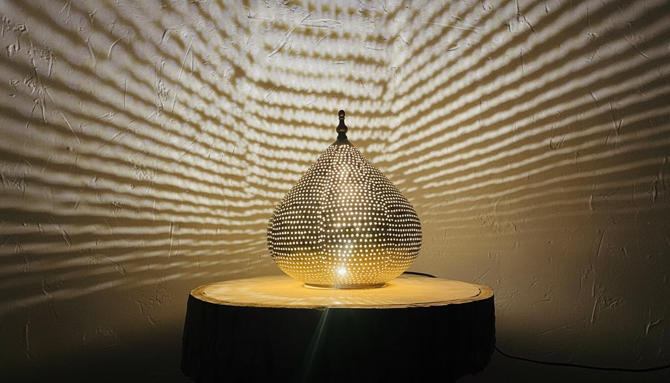 Moroccan Table Lamps , Moroccan handmade brass table lamp , Art Deco Night Light ,Vintage Lamps , Home Decor, Moroccan lighting