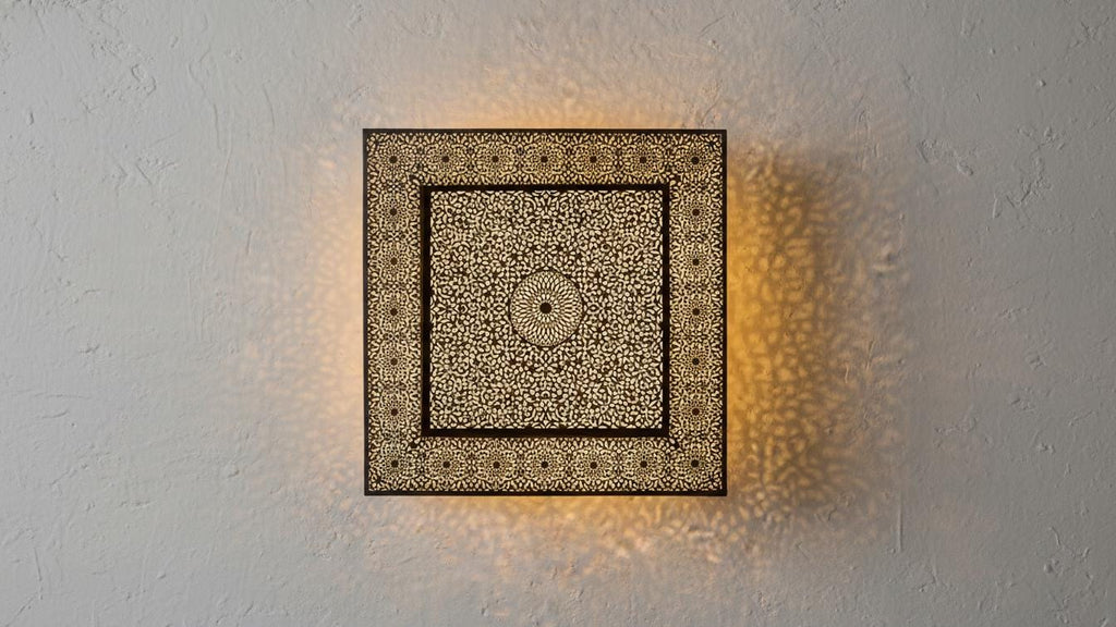 Handmade Moroccan Brass Wall Sconce , Unique Moroccan Copper Light Fixture, Morocco Light, Traditional Artisan Home Decor