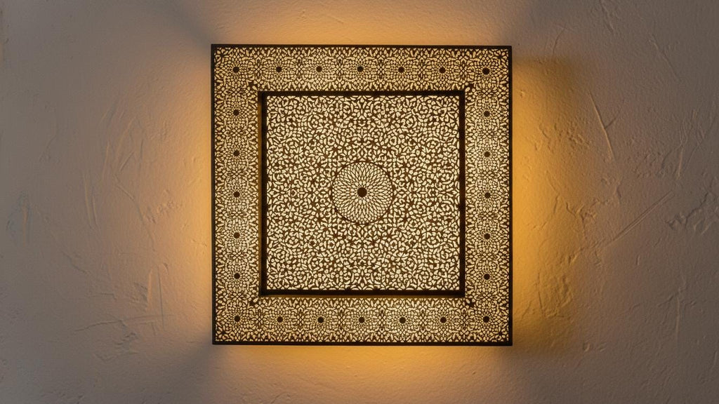 Handmade Moroccan Brass Wall Sconce , Unique Moroccan Copper Light Fixture, Morocco Light, Traditional Artisan Home Decor
