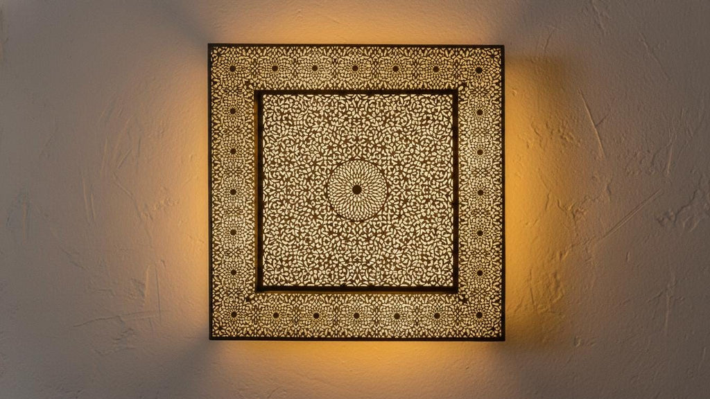 Handmade Moroccan Brass Wall Sconce , Unique Moroccan Copper Light Fixture, Morocco Light, Traditional Artisan Home Decor