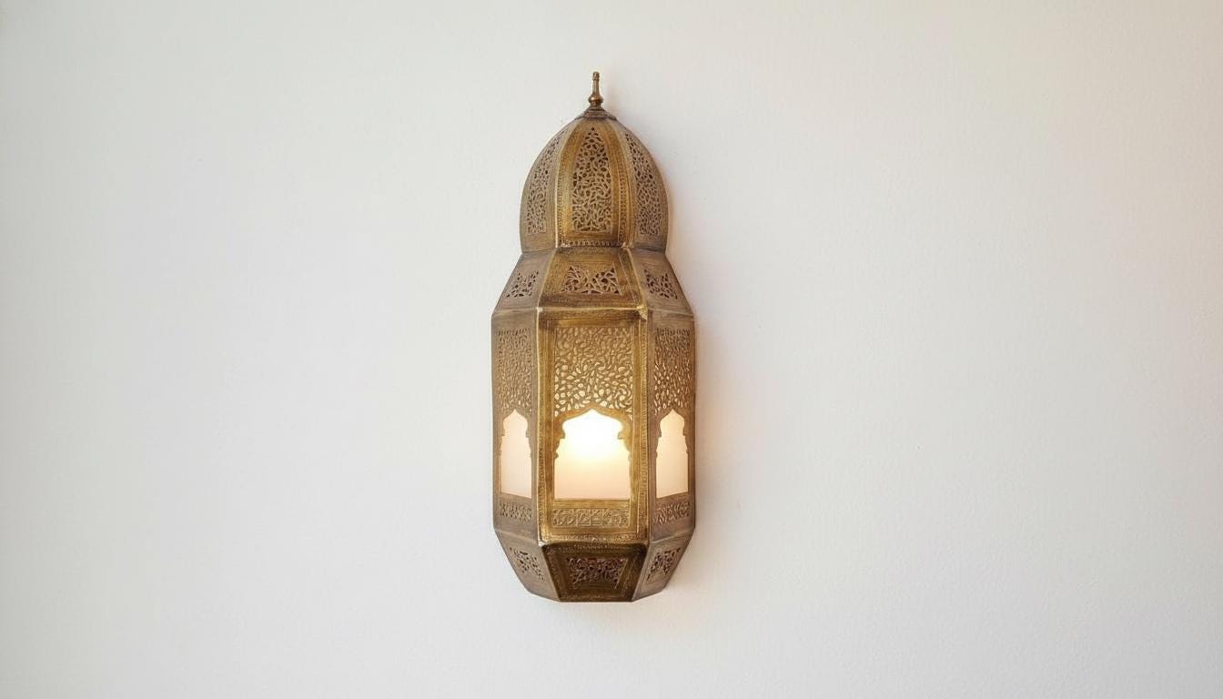 Moroccan Wall Brass Light, Moroccan Lamp,Brass Sconce Light Brass,Traditional Lighting Wall Lights in Home Decor,Art Decor Light Wall Sconce