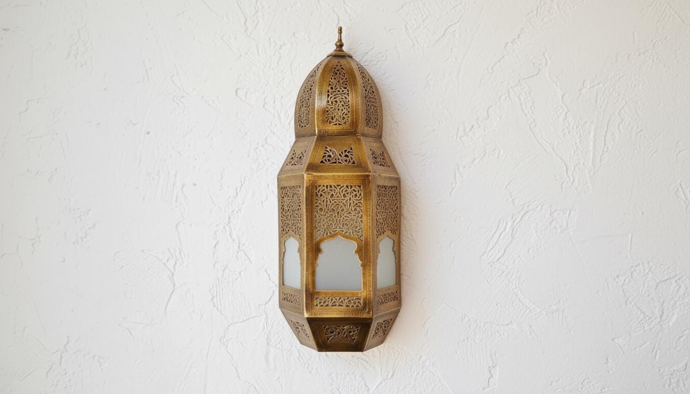 Moroccan Wall Brass Light, Moroccan Lamp,Brass Sconce Light Brass,Traditional Lighting Wall Lights in Home Decor,Art Decor Light Wall Sconce