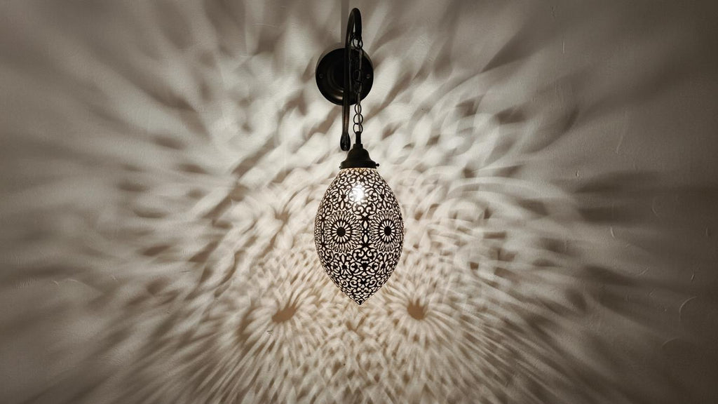 Moroccan Wall Brass Light, Moroccan Lamp,Brass Sconce Light Brass,Traditional Lighting Wall Lights in Home Decor,Art Decor Light Wall Sconce