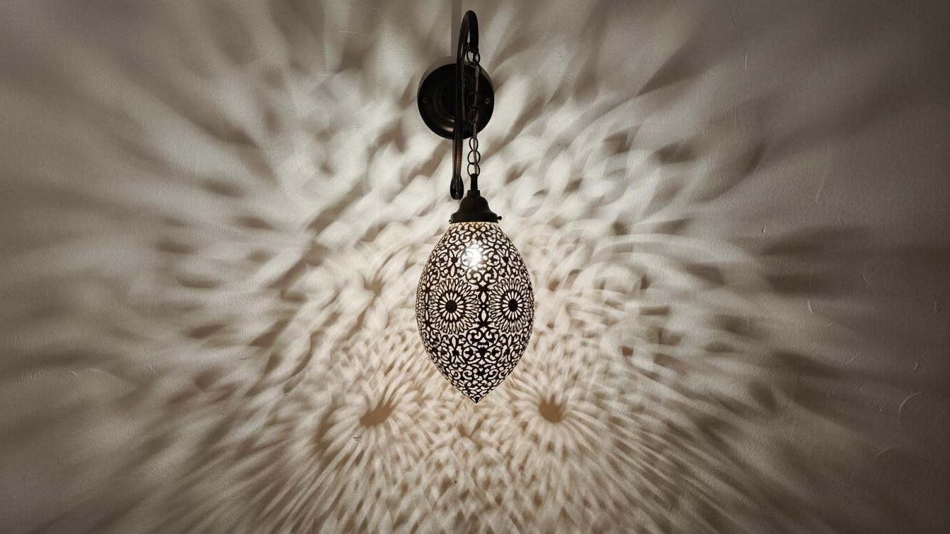 Moroccan Wall Brass Light, Moroccan Lamp,Brass Sconce Light Brass,Traditional Lighting Wall Lights in Home Decor,Art Decor Light Wall Sconce