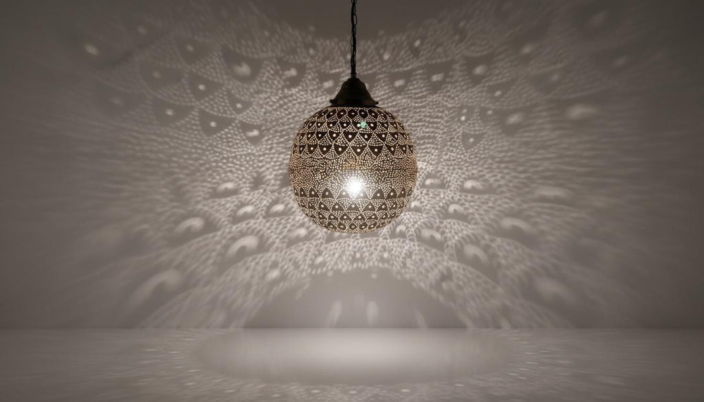 Handmade Moroccan Brass Lamp - Hammered Lampshade -Hanging Lamp Moroccan Ceiling Lamp, Handmade Chandelier,Brass Lamp,Morocco Brass lantern