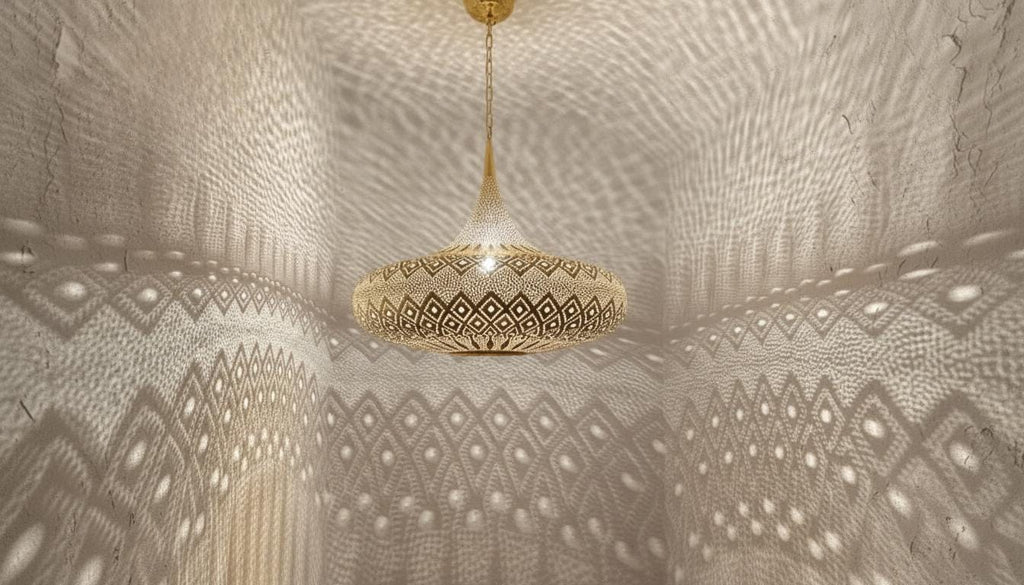 Brass Handmade Moroccan Pendant Light,Moroccan Metal Lamp , Boho Lighting ,Lampshades Lighting New Home Decor Lighting,Decorative Chandelier