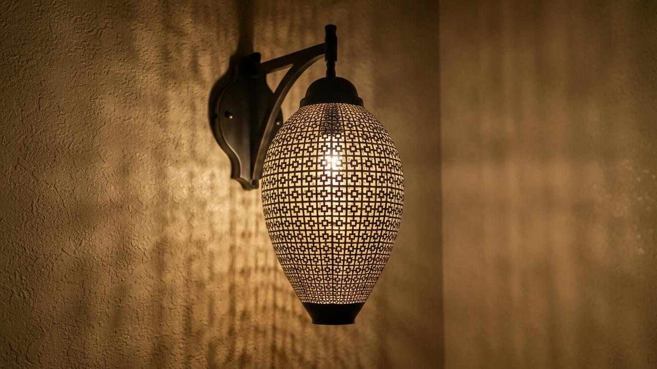 Moroccan Wall Light,Handmade Wall Light Moroccan Wall Sconce -Art Decor Light Wall Sconce,Brass Wall decor lamp,Wall Lighting Decor