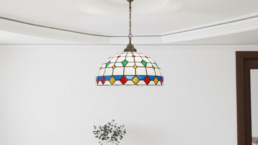Glass Pendant Light , Moroccan lighting style Elegance Filigrain suspension light ,Brass Handmade Moroccan pendant light,hanging glass light