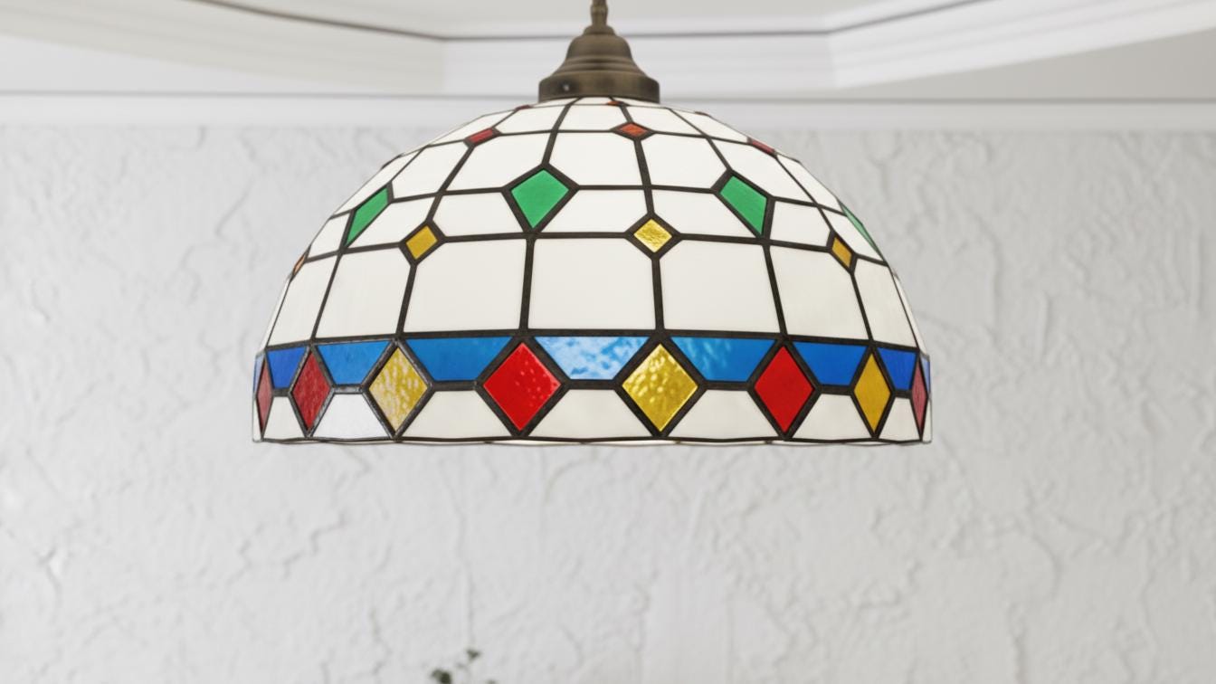Glass Pendant Light , Moroccan lighting style Elegance Filigrain suspension light ,Brass Handmade Moroccan pendant light,hanging glass light
