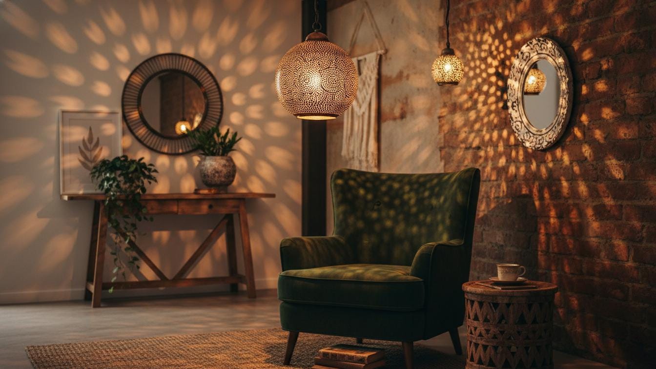 Handcrafted Moroccan brass pendant light , Handmade Hanging Lamp , Pendant Brass Light , Pendant Lighting ,Moroccan Light Fixtures