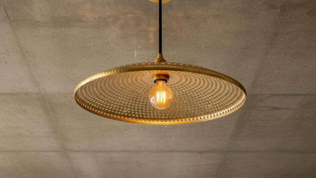 Hammered Brass Light Fixture ,Copper Light Fixture , Moroccan pendant fixtures , Island kitchen handmade dome , lamp pendant light