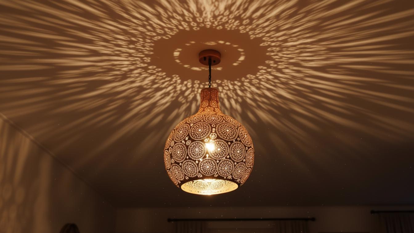 Moroccan pendant light, Brass lamp , Ceiling Light, Moroccan pendant fixtures , Hanging Lamp , Lampshades Lighting New Home Decor Lighting