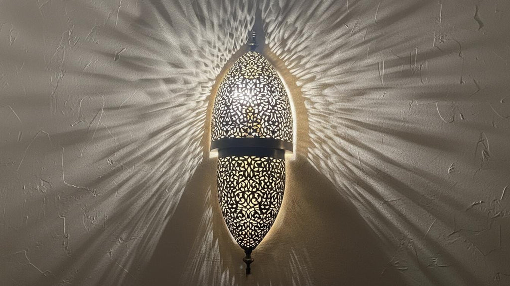 Moroccan Wall Brass Light, Moroccan Lamp,Brass Sconce Light Brass,Traditional Lighting Wall Lights in Home Decor,Art Decor Light Wall Sconce