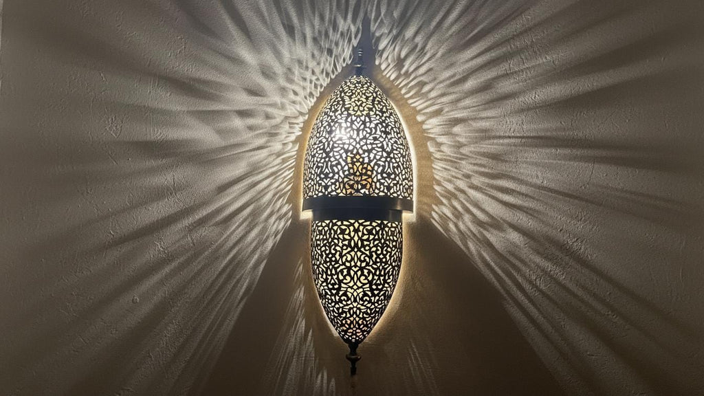 Moroccan Wall Brass Light, Moroccan Lamp,Brass Sconce Light Brass,Traditional Lighting Wall Lights in Home Decor,Art Decor Light Wall Sconce