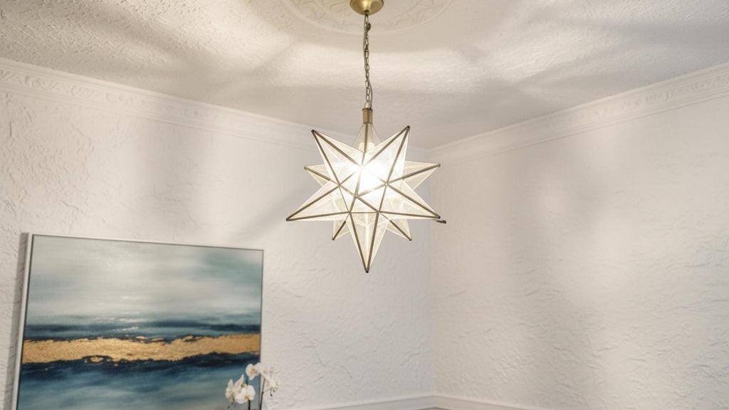 Handmade Moroccan Milk Glass Pendant Light , Rustic Glass Ceiling , Handmade Glass Modern, Glass Ceiling  White Glass Ceiling Chandelier