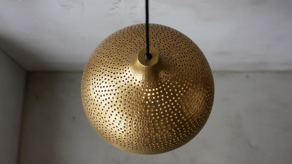 Pendant light Handcrafted Copper Pendant Lights For Kitchen Island – Copper Dome Ceiling Light – Dining Room Light Fixture –Solid Brass