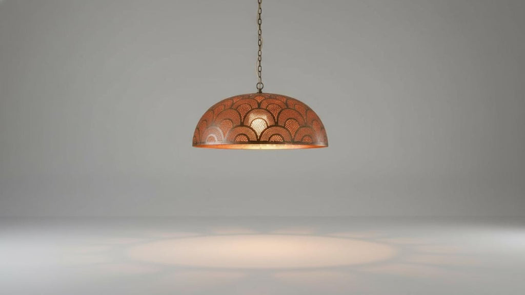 Moroccan Brass Pendant Light, Handcrafted Perforated Hanging Lamp,Ceiling Light,Hanging Lamp ,Lampshades Lighting New Home Decor Lighting ,