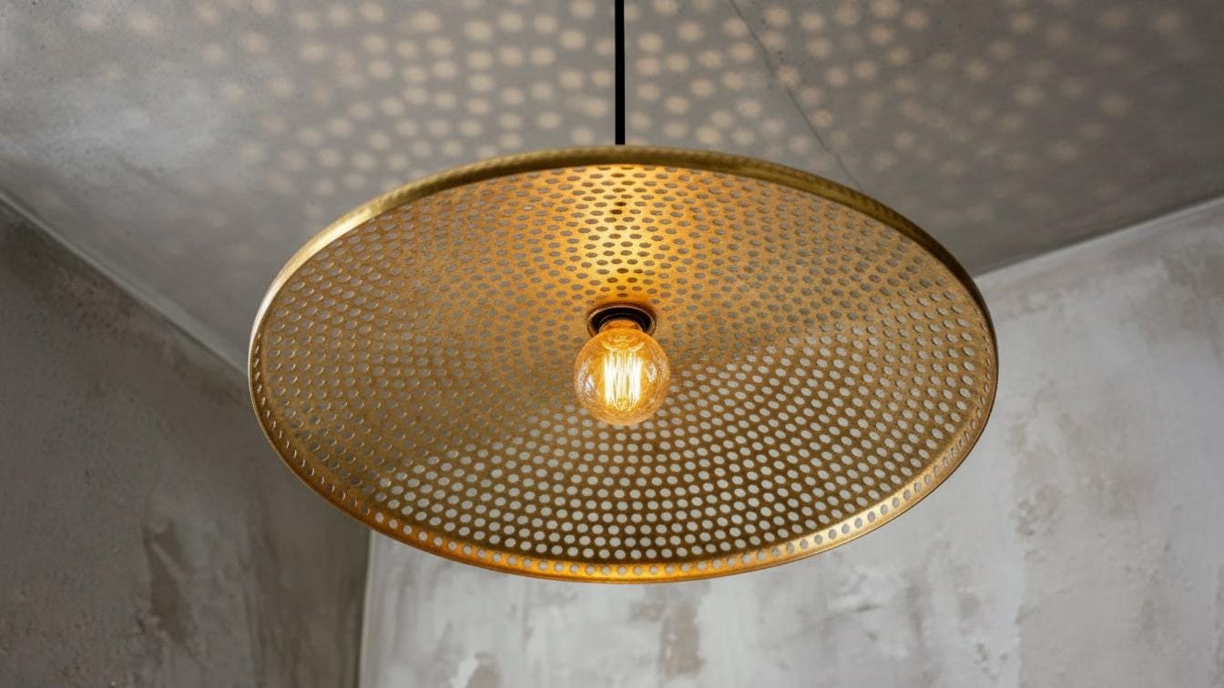 Hammered Brass Light Fixture ,Copper Light Fixture , Moroccan pendant fixtures , Island kitchen handmade dome , lamp pendant light