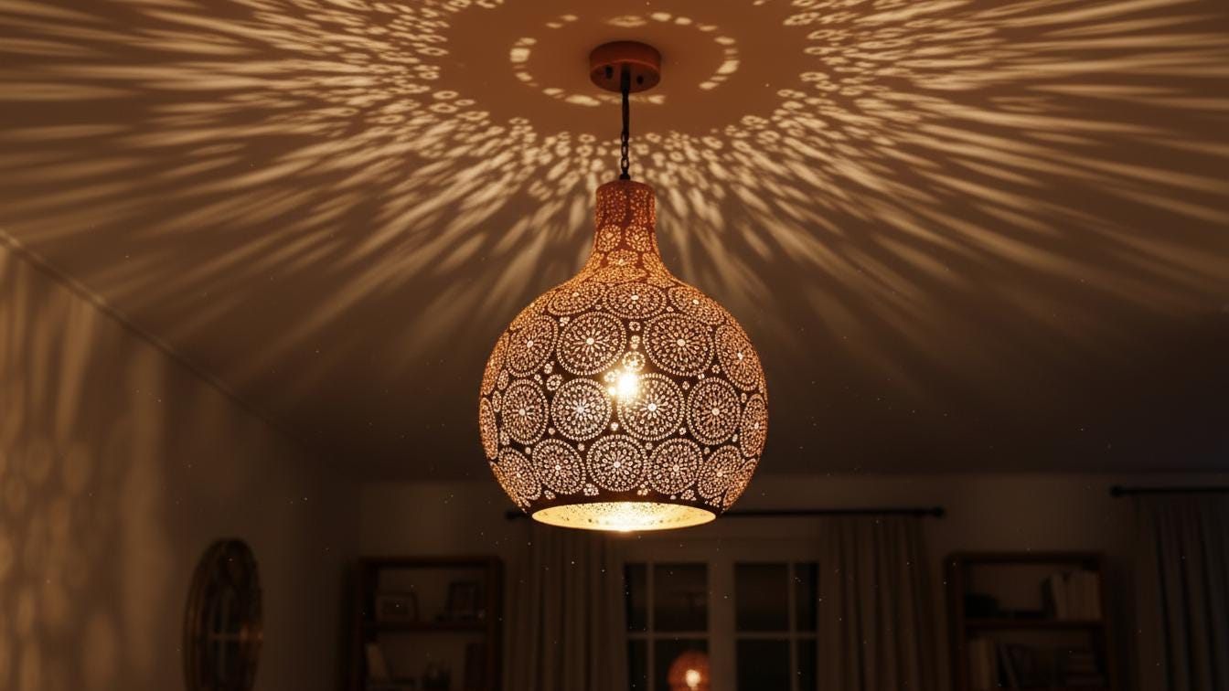 Moroccan pendant light, Brass lamp , Ceiling Light, Moroccan pendant fixtures , Hanging Lamp , Lampshades Lighting New Home Decor Lighting