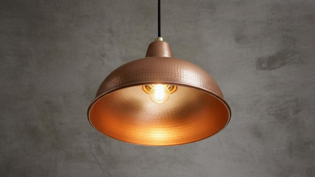 Handmade Copper Dome Pendant Light, Moroccan Perforated Ceiling Lamp ,  Modern Copper Dome Pendant Lamp ,Handmade Rustic Chandelier