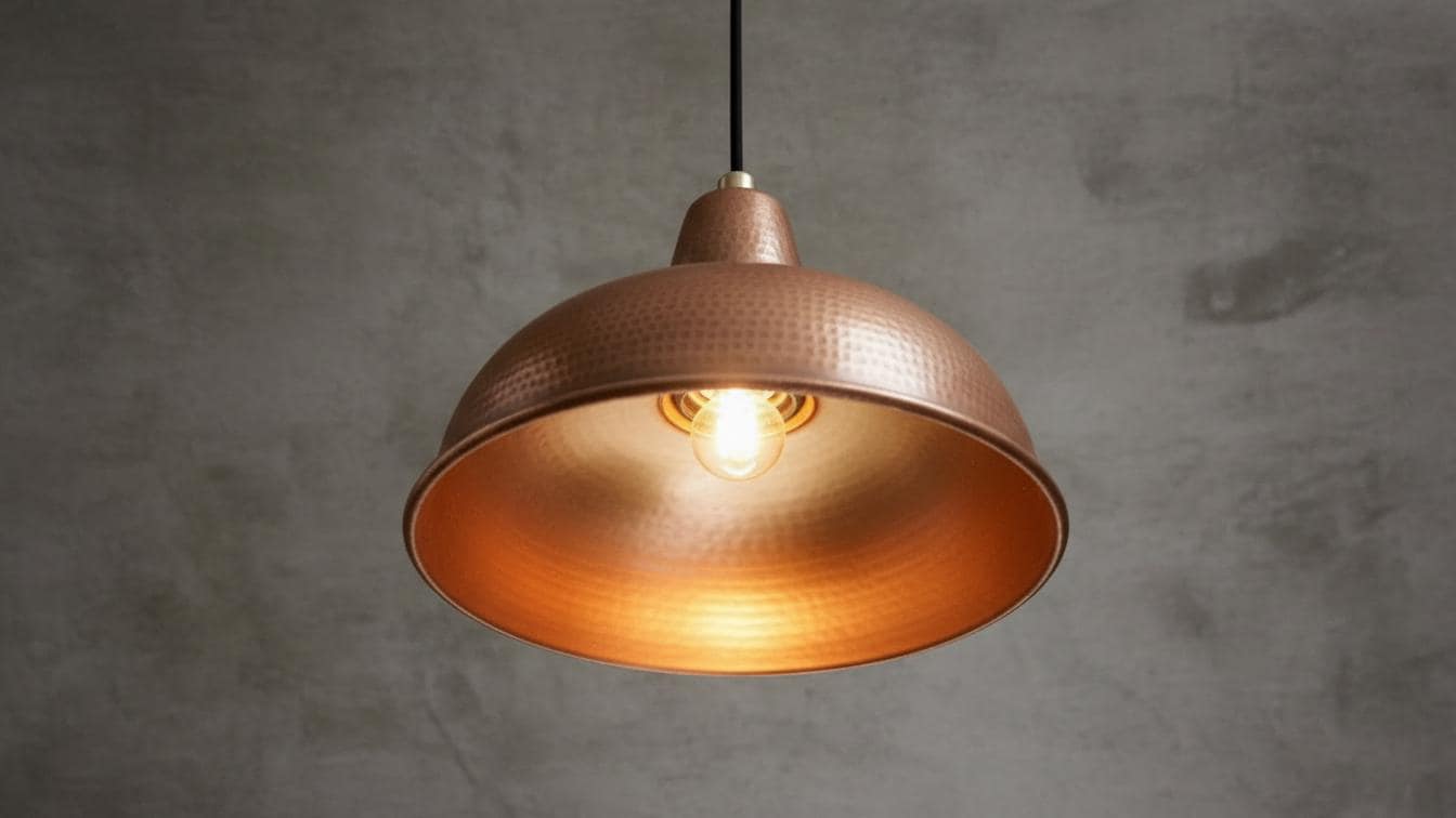 Handmade Copper Dome Pendant Light, Moroccan Perforated Ceiling Lamp ,  Modern Copper Dome Pendant Lamp ,Handmade Rustic Chandelier