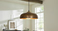 Handmade Oxidized Copper Pendant Light,Moroccan Perforated Ceiling Lamp ,Oxidized Farmhouse Ceiling Light, Rustic Kitchen Island Fixture