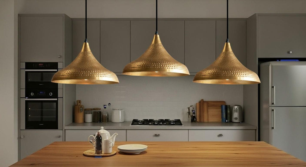 Hammered Brass Light Fixture ,Copper Light Fixture , Moroccan pendant fixtures , Island kitchen handmade dome , lamp pendant light