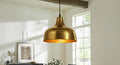 Moroccan Hammered Brass Pendant Light, Handmade Copper Dome Ceiling Fixture, Boho Island Kitchen Hanging Lamp