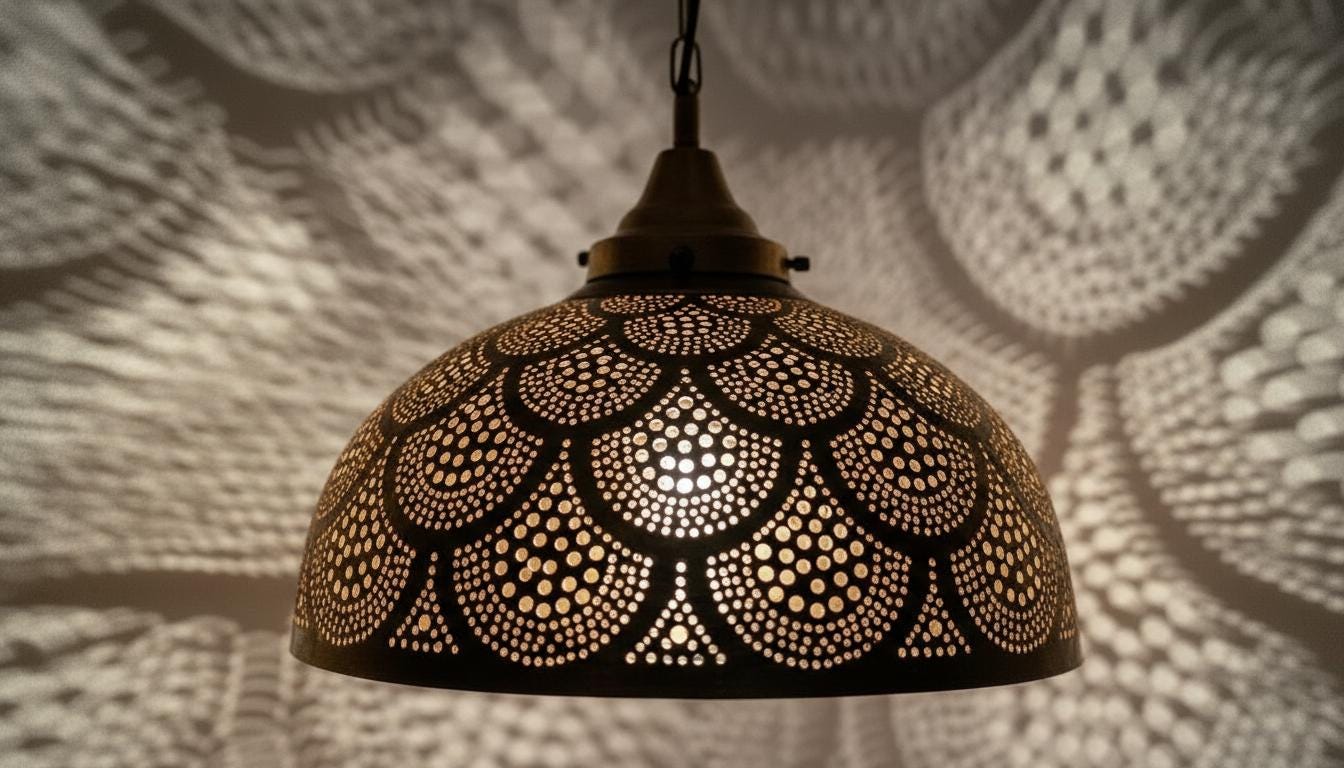 Handmade Moroccan Brass Pendant Light,Moroccan brass pendant light ,Pendant Brass Light ,Pendant Lighting ,Moroccan Light Fixtures