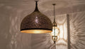 Handcrafted Moroccan brass pendant light , Handmade Hanging Lamp , Pendant Brass Light , Pendant Lighting ,Moroccan Light Fixtures