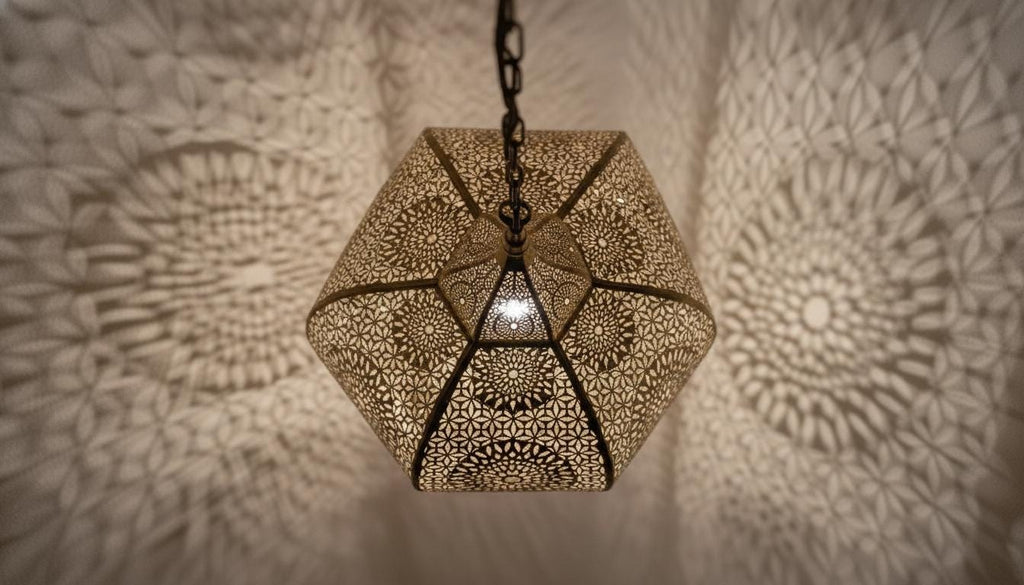 Handcrafted Moroccan brass pendant light , Ceiling Light Fixtures  , Pendant Brass Light , Pendant Lighting ,Moroccan Light Fixtures