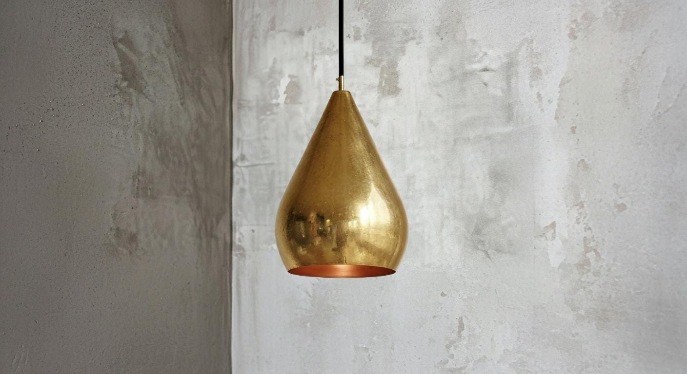 Handmade Hammered Copper Pendant Light - Rustic Copper Dome Pendant Light - Moroccan Boho Farmhouse Lamp - Rustic Chandelier Dining Room
