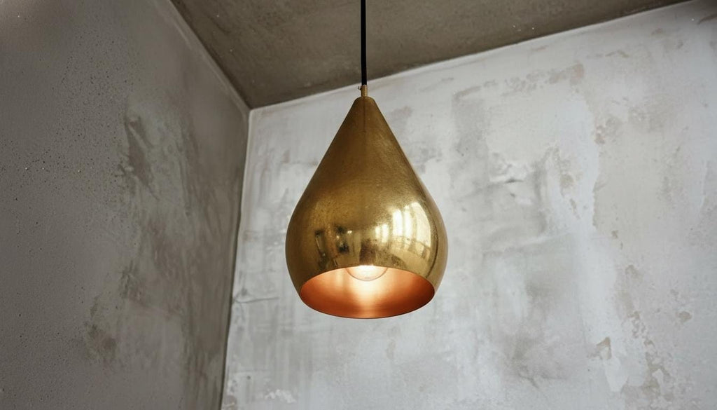 Handmade Hammered Copper Pendant Light - Rustic Copper Dome Pendant Light - Moroccan Boho Farmhouse Lamp - Rustic Chandelier Dining Room