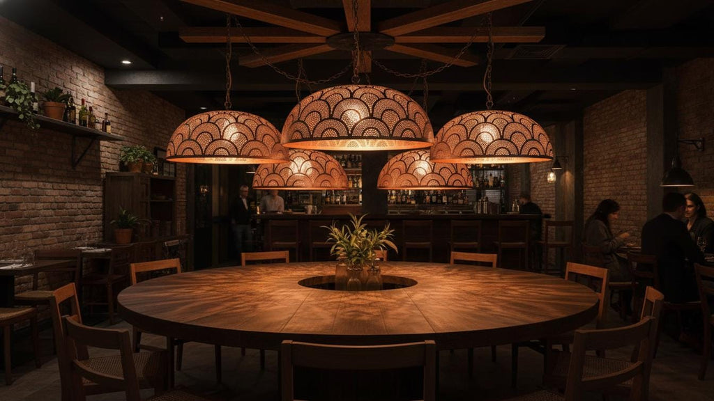 Moroccan Brass Pendant Light, Handcrafted Perforated Hanging Lamp,Ceiling Light,Hanging Lamp ,Lampshades Lighting New Home Decor Lighting ,