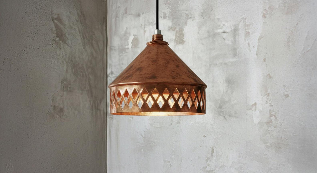 Hammered brass dome ceiling light for kitchen island, modern mid century style ,Moroccan Boho Lighting , Brass Oxide Ceiling Lamp
