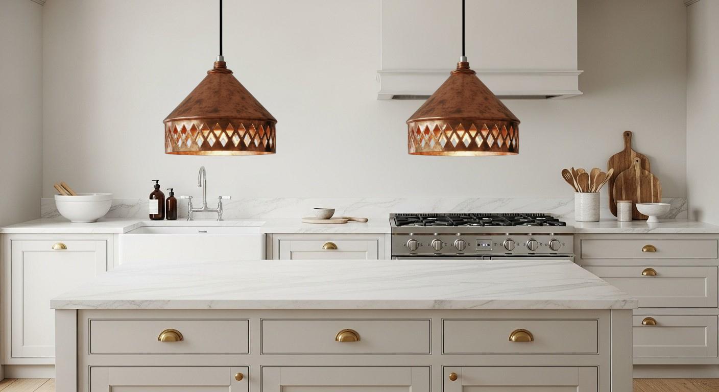 Hammered brass dome ceiling light for kitchen island, modern mid century style ,Moroccan Boho Lighting , Brass Oxide Ceiling Lamp